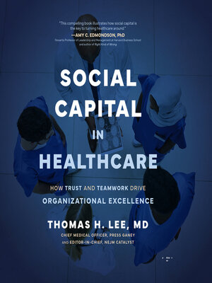 cover image of Social Capital in Healthcare